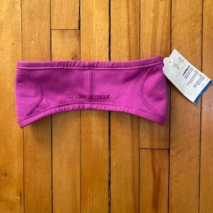 Under Armour ColdGear Fuschia Fleece Ear Warmer Headband NWT